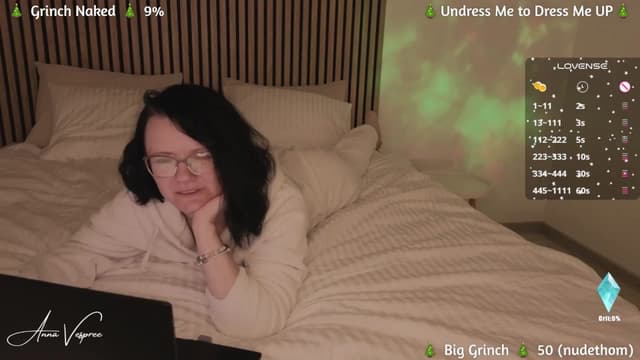 Gallery image thumbnail from AnnaV's myfreecams stream on, 12/15/2024, 21:59 image 17 of 20