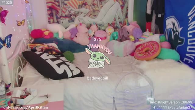 Gallery image thumbnail from April's myfreecams stream on, 04/21/2024, 08:11 image 3 of 20