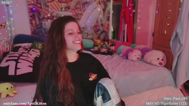 Gallery image thumbnail from April's myfreecams stream on, 05/04/2024, 04:41 image 4 of 20