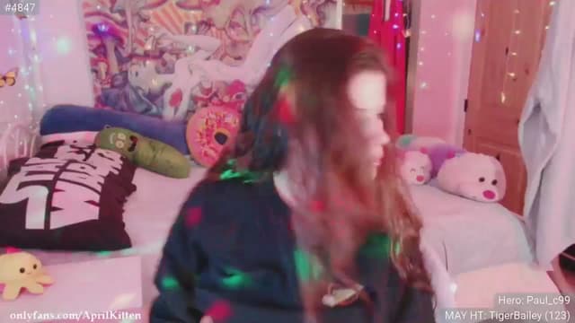 Gallery image thumbnail from April's myfreecams stream on, 05/04/2024, 04:41 image 1 of 20