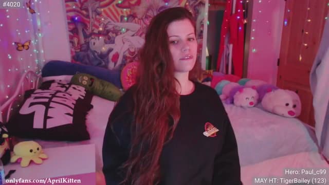 Gallery image thumbnail from April's myfreecams stream on, 05/04/2024, 04:41 image 14 of 20