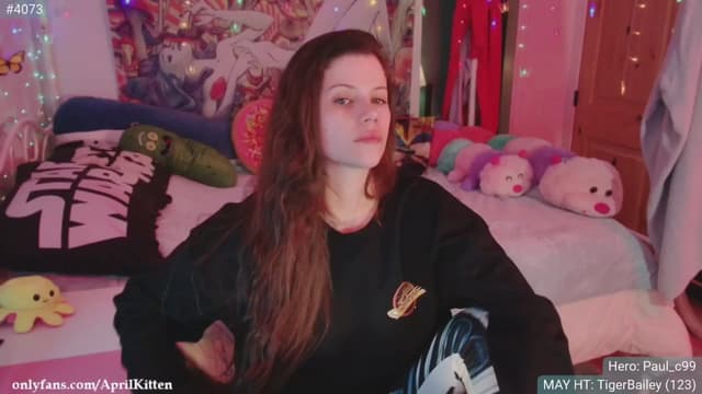 Gallery image thumbnail from April's myfreecams stream on, 05/04/2024, 04:41 image 10 of 20
