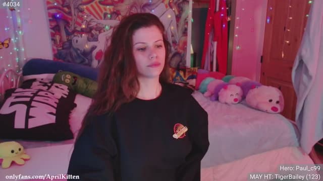 Gallery image thumbnail from April's myfreecams stream on, 05/04/2024, 04:41 image 12 of 20