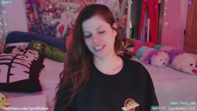 Gallery image thumbnail from April's myfreecams stream on, 05/04/2024, 04:41 image 15 of 20