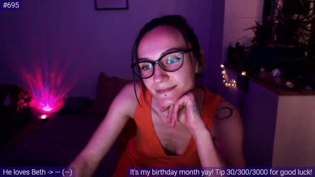 Gallery image thumbnail from Beth_'s myfreecams stream on, 03/03/2023, 22:42 image 1 of 20