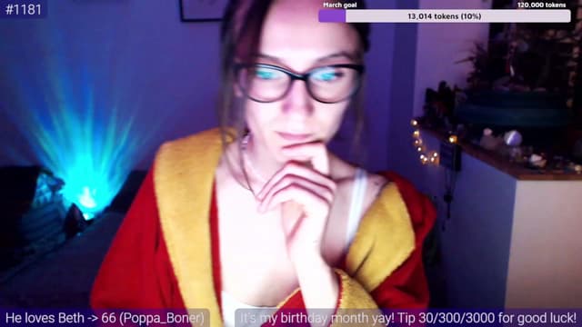 Gallery image thumbnail from Beth_'s myfreecams stream on, 03/08/2023, 24:28 image 19 of 20