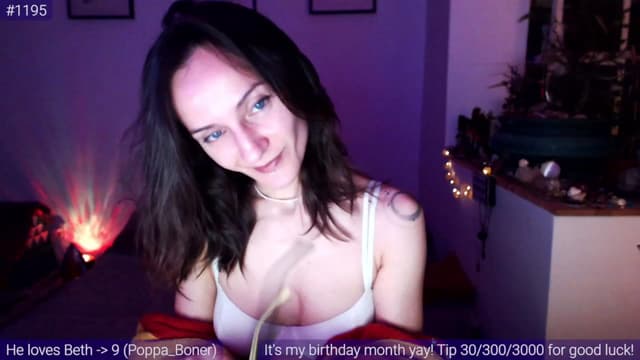 Gallery image thumbnail from Beth_'s myfreecams stream on, 03/08/2023, 24:28 image 2 of 20