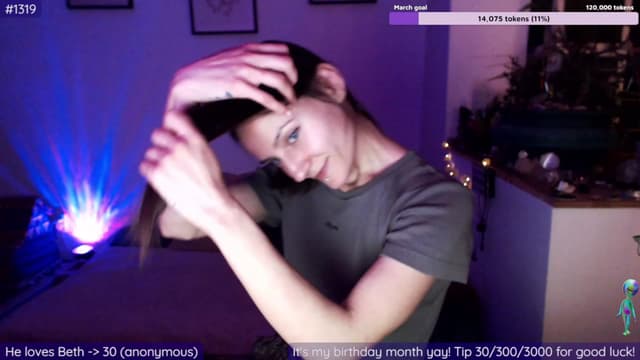 Gallery image thumbnail from Beth_'s myfreecams stream on, 03/10/2023, 24:37 image 4 of 20