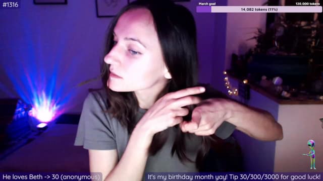 Gallery image thumbnail from Beth_'s myfreecams stream on, 03/10/2023, 24:37 image 7 of 20