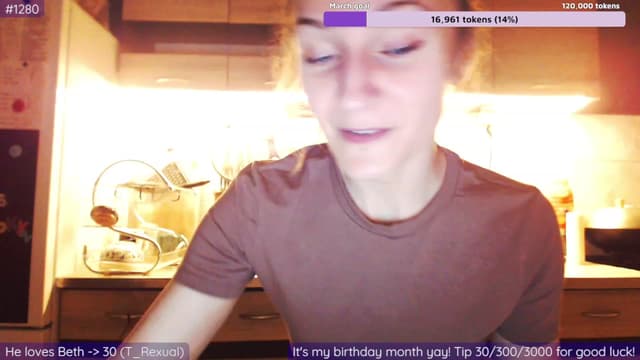 Gallery image thumbnail from Beth_'s myfreecams stream on, 03/11/2023, 24:08 image 13 of 20