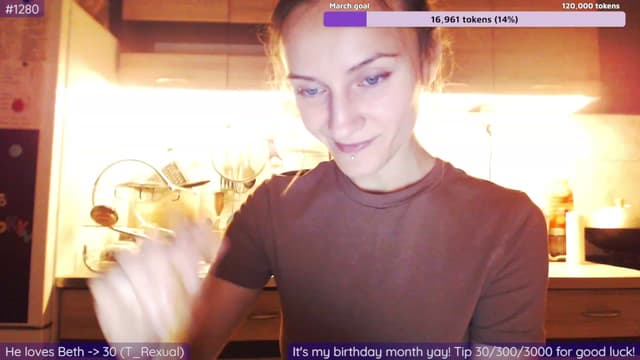Gallery image thumbnail from Beth_'s myfreecams stream on, 03/11/2023, 24:08 image 14 of 20
