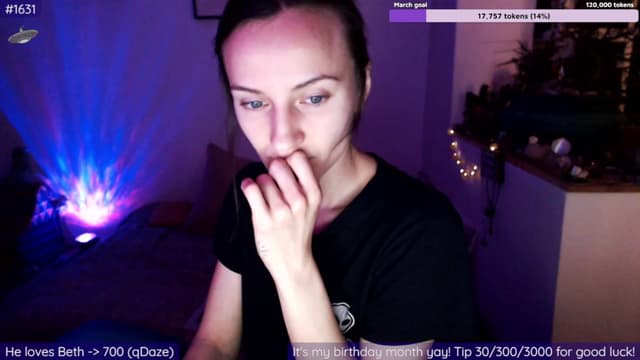 Gallery image thumbnail from Beth_'s myfreecams stream on, 03/14/2023, 24:08 image 16 of 20