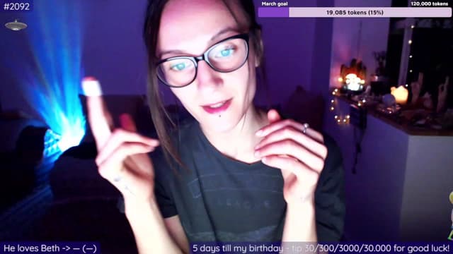 Gallery image thumbnail from Beth_'s myfreecams stream on, 03/20/2023, 24:02 image 1 of 20