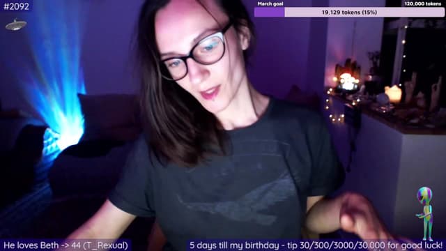Gallery image thumbnail from Beth_'s myfreecams stream on, 03/20/2023, 24:02 image 12 of 20