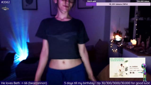 Gallery image thumbnail from Beth_'s myfreecams stream on, 03/20/2023, 24:40 image 6 of 20