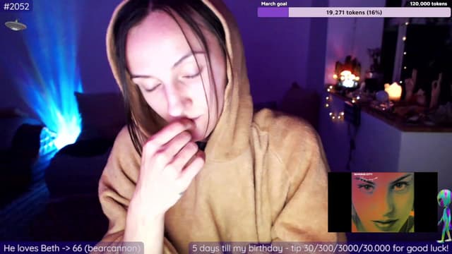 Gallery image thumbnail from Beth_'s myfreecams stream on, 03/20/2023, 24:40 image 14 of 20