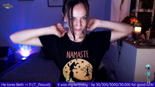 Gallery image thumbnail from Beth_'s myfreecams stream on, 03/27/2023, 23:30 image 1 of 20