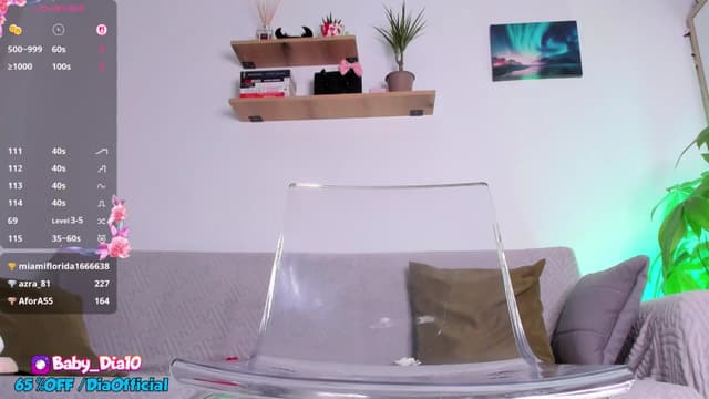 Gallery image thumbnail from Diaaa's myfreecams stream on, 03/09/2025, 24:54 image 19 of 20