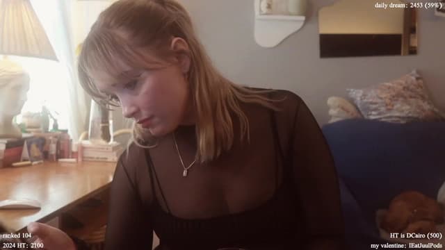 Gallery image thumbnail from Femme's myfreecams stream on, 02/01/2024, 21:16 image 2 of 20