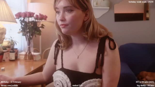 Gallery image thumbnail from Femme's myfreecams stream on, 02/19/2024, 19:42 image 6 of 20