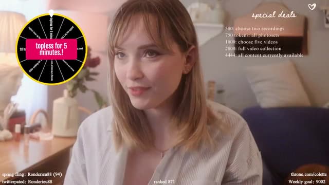 Gallery image thumbnail from Femme's myfreecams stream on, 04/18/2024, 17:19 image 4 of 20