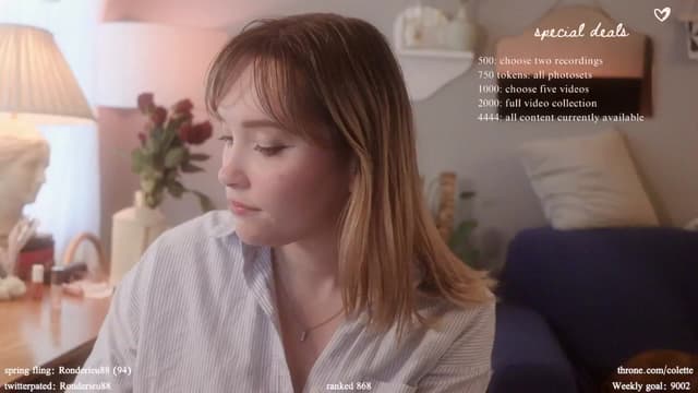 Gallery image thumbnail from Femme's myfreecams stream on, 04/18/2024, 17:19 image 6 of 20