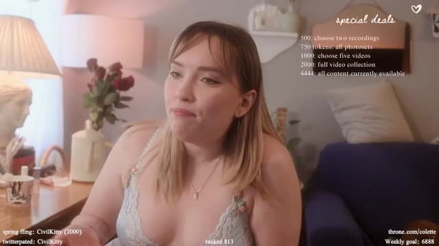 Gallery image thumbnail from Femme's myfreecams stream on, 04/18/2024, 17:19 image 16 of 20