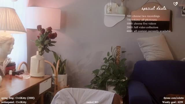Gallery image thumbnail from Femme's myfreecams stream on, 04/18/2024, 19:08 image 2 of 20