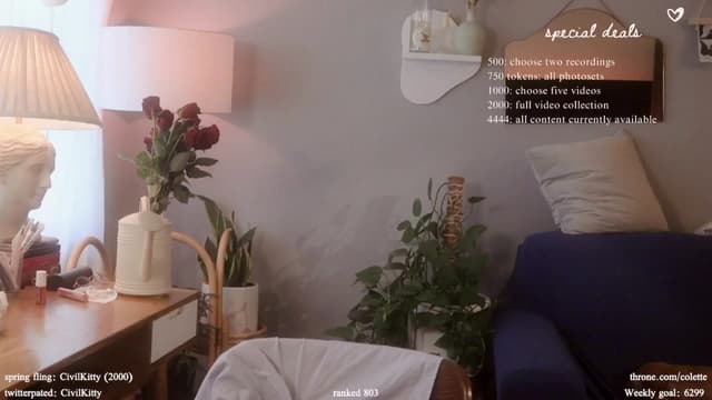 Gallery image thumbnail from Femme's myfreecams stream on, 04/18/2024, 19:08 image 4 of 20