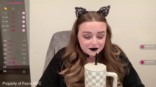 Gallery image thumbnail from Feyre's myfreecams stream on, 02/22/2024, 04:46 image 15 of 20