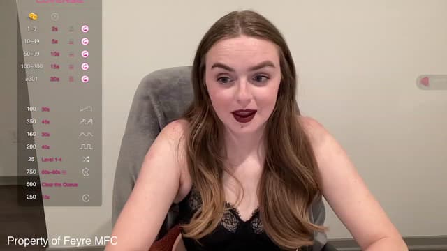 Gallery image thumbnail from Feyre's myfreecams stream on, 03/08/2024, 04:16 image 1 of 20