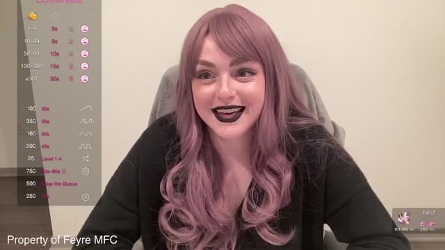 Gallery image thumbnail from Feyre's myfreecams stream on, 03/21/2024, 03:29 image 1 of 20