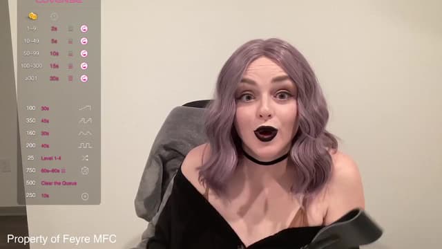 Gallery image thumbnail from Feyre's myfreecams stream on, 04/03/2024, 02:33 image 8 of 20