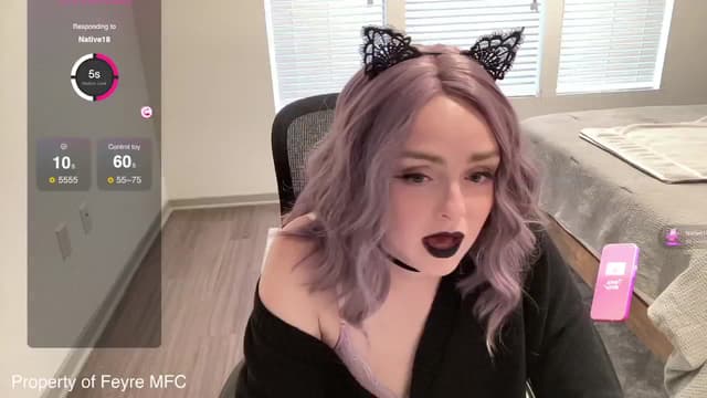 Gallery image thumbnail from Feyre's myfreecams stream on, 05/04/2024, 03:30 image 2 of 20