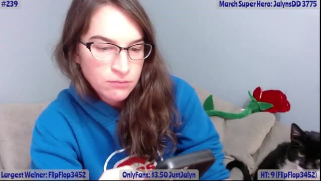 Gallery image thumbnail from Jalyn's myfreecams stream on, 03/04/2023, 24:35 image 4 of 20