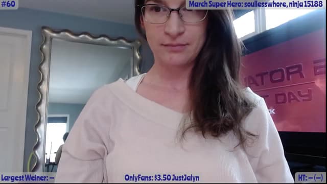 Gallery image thumbnail from Jalyn's myfreecams stream on, 03/11/2023, 20:24 image 1 of 20