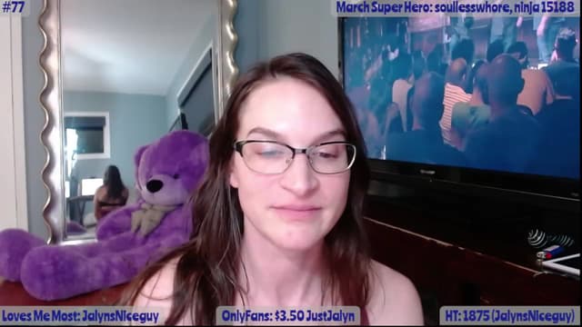 Gallery image thumbnail from Jalyn's myfreecams stream on, 03/24/2023, 01:03 image 18 of 20