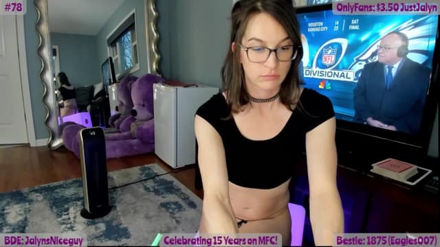 Gallery image thumbnail from Jalyn's myfreecams stream on, 01/20/2025, 02:20 image 3 of 20