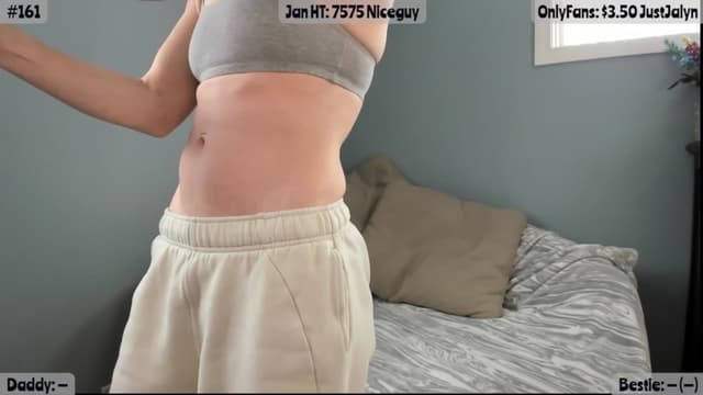 Gallery image thumbnail from Jalyn's myfreecams stream on, 01/17/2026, 19:54 image 1 of 20