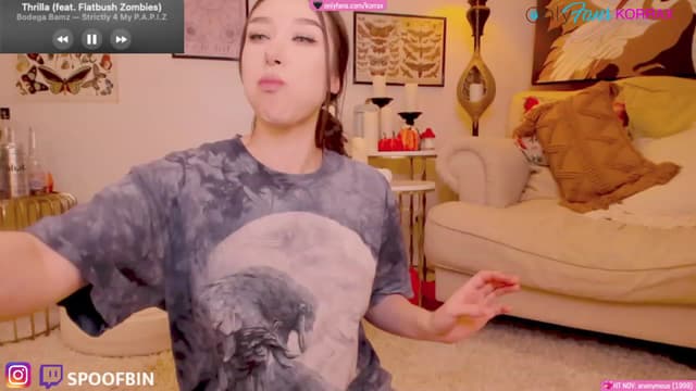 Gallery image thumbnail from Korra's myfreecams stream on, 11/08/2023, 11:04 image 16 of 20
