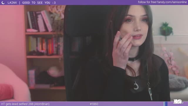 Gallery image thumbnail from Lainx's myfreecams stream on, 07/08/2023, 04:20 image 9 of 20