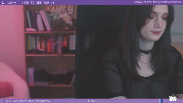 Gallery image thumbnail from Lainx's myfreecams stream on, 07/08/2023, 06:39 image 8 of 20
