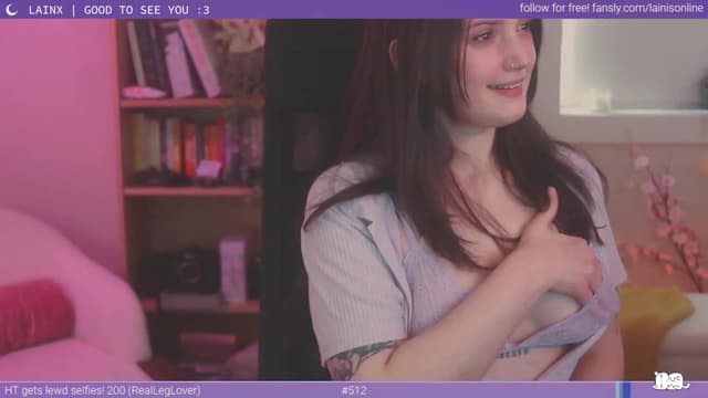 Gallery image thumbnail from Lainx's myfreecams stream on, 09/27/2023, 06:31 image 9 of 20