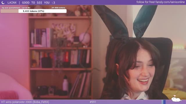 Gallery image thumbnail from Lainx's myfreecams stream on, 03/31/2024, 06:06 image 3 of 20