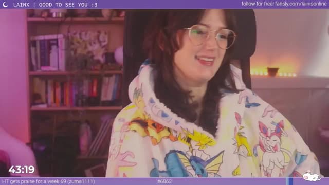 Gallery image thumbnail from Lainx's myfreecams stream on, 07/22/2024, 06:26 image 6 of 20