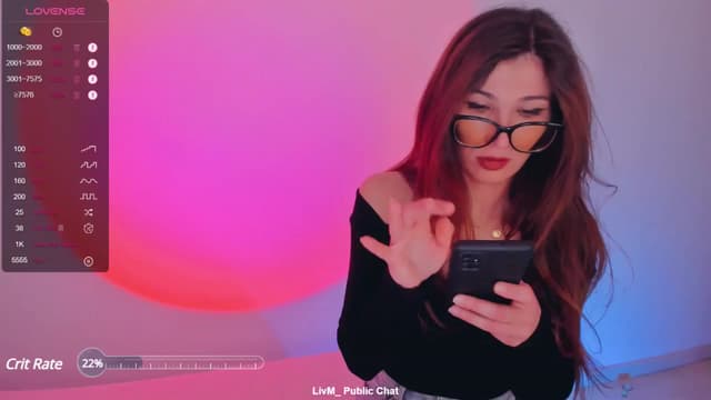 Gallery image thumbnail from LivM_'s myfreecams stream on, 05/15/2024, 07:08 image 1 of 20