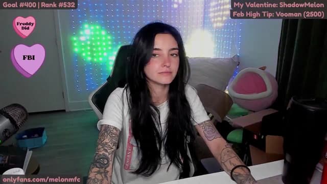 Gallery image thumbnail from Melon's myfreecams stream on, 02/27/2025, 03:10 image 8 of 20