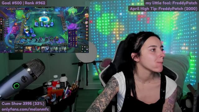 Gallery image thumbnail from Melon's myfreecams stream on, 04/27/2025, 03:49 image 4 of 20