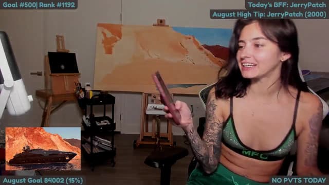 Gallery image thumbnail from Melon's myfreecams stream on, 08/18/2025, 03:47 image 13 of 20