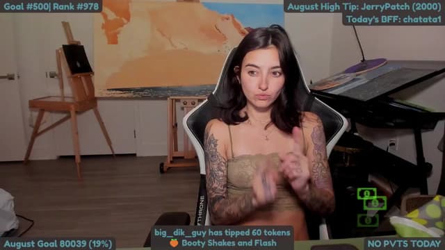 Gallery image thumbnail from Melon's myfreecams stream on, 08/20/2025, 03:12 image 16 of 20